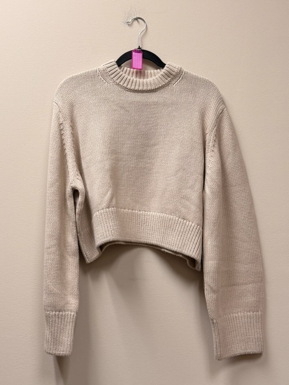 TUCKERNUCK Tan Aiden Sweater Size L NWT Retail $198 Tuckernuck - Picture 5 of 6